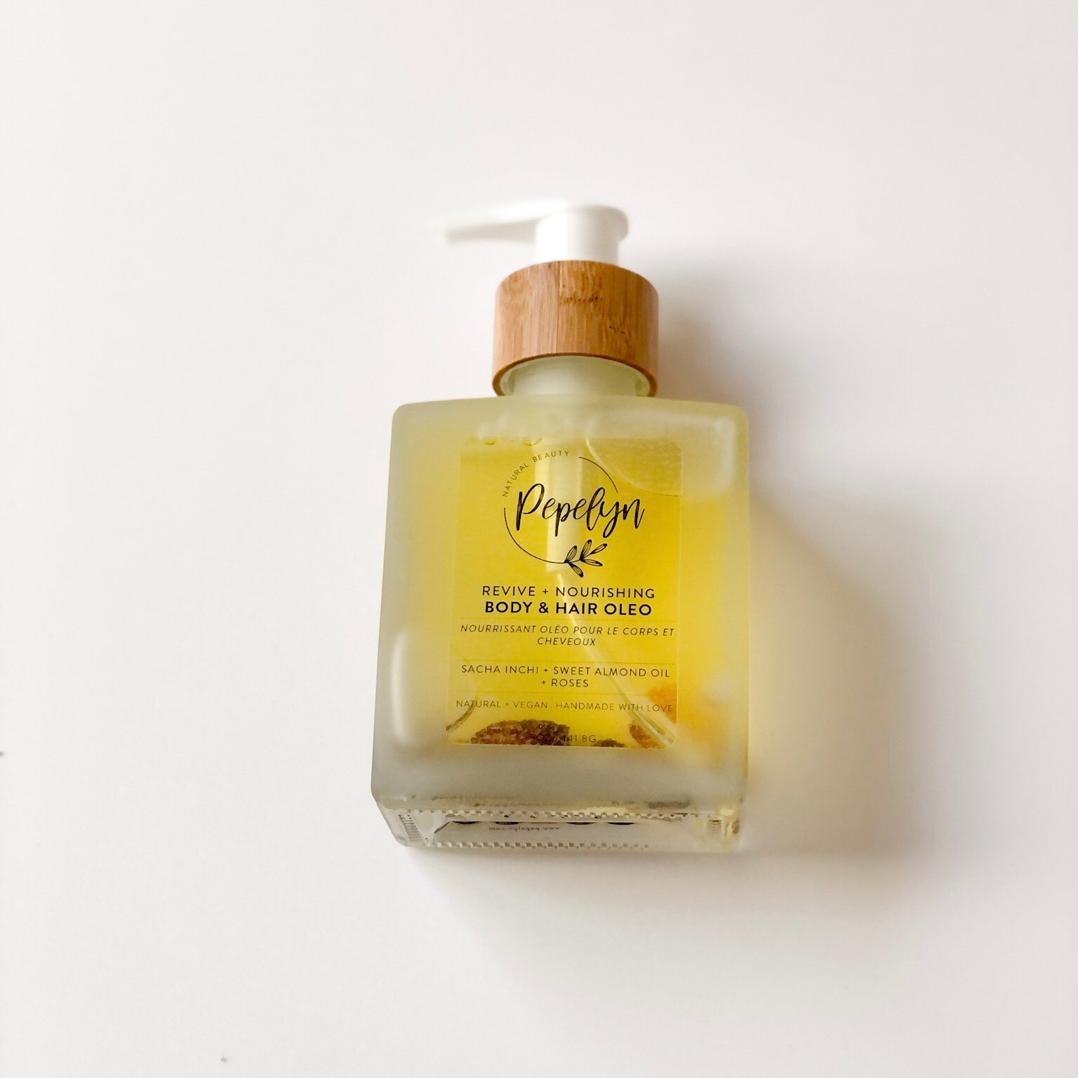 Sacha Inchi  +Avocado + Roses ,  Body & Hair Oleo, Revive and  Moisturizing