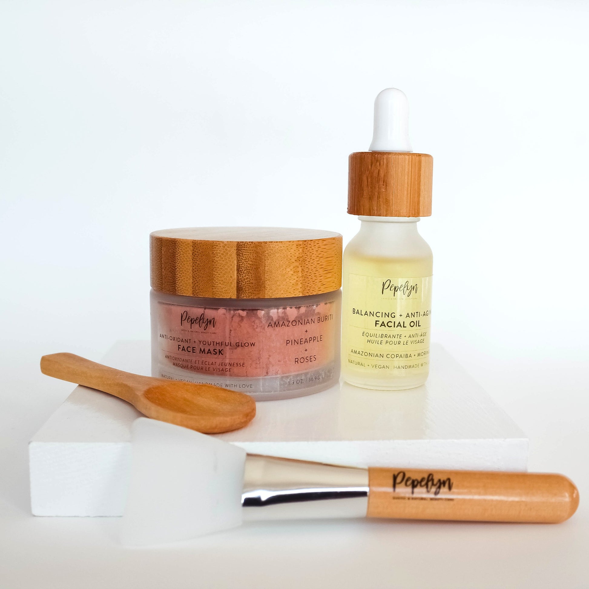 Antioxidant Youthful Glow face mask & Anti-aging Oil