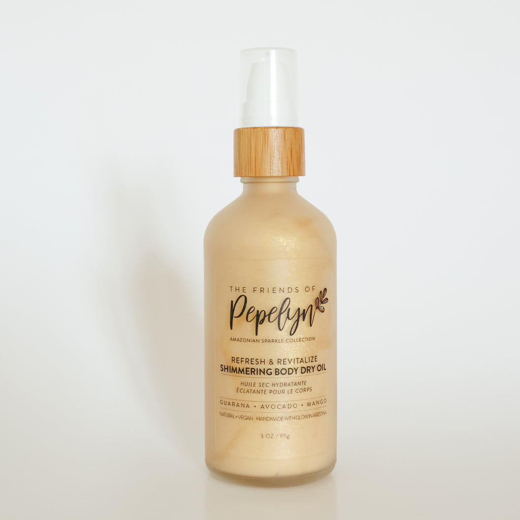 Refreshing and Revitalized Shimmery Body Dry Oil