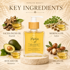 Sacha Inchi  +Avocado + Roses ,  Body & Hair Oleo, Revive and  Moisturizing