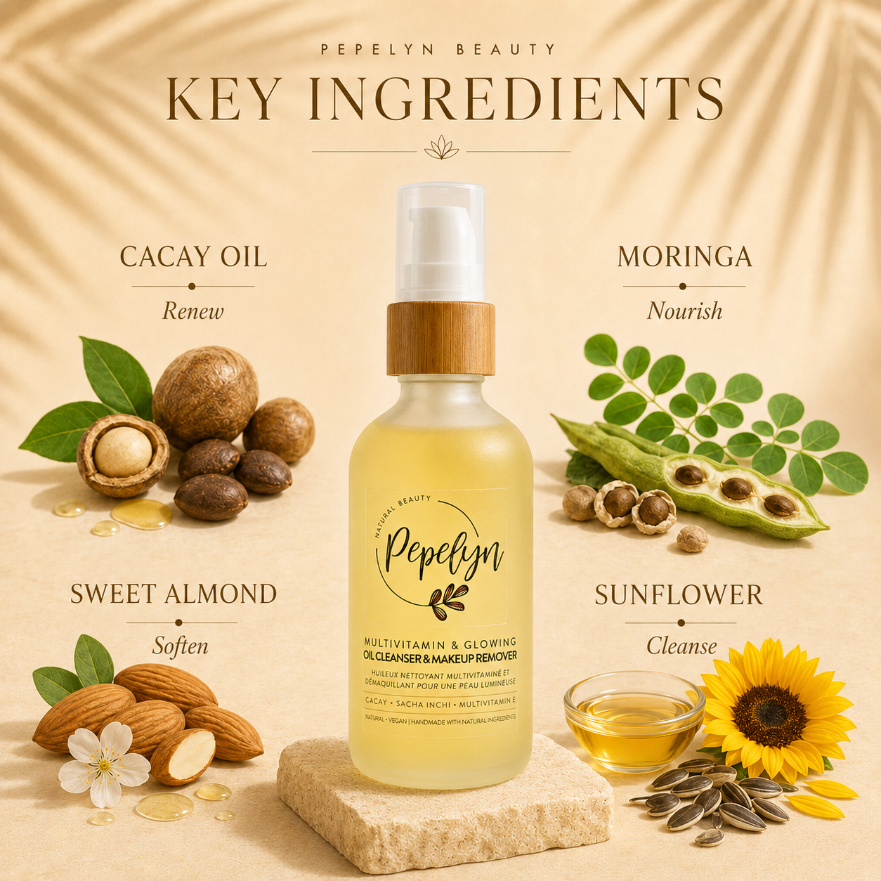 Multivitamin Treatment Oil Cleanser & Makeup Remover