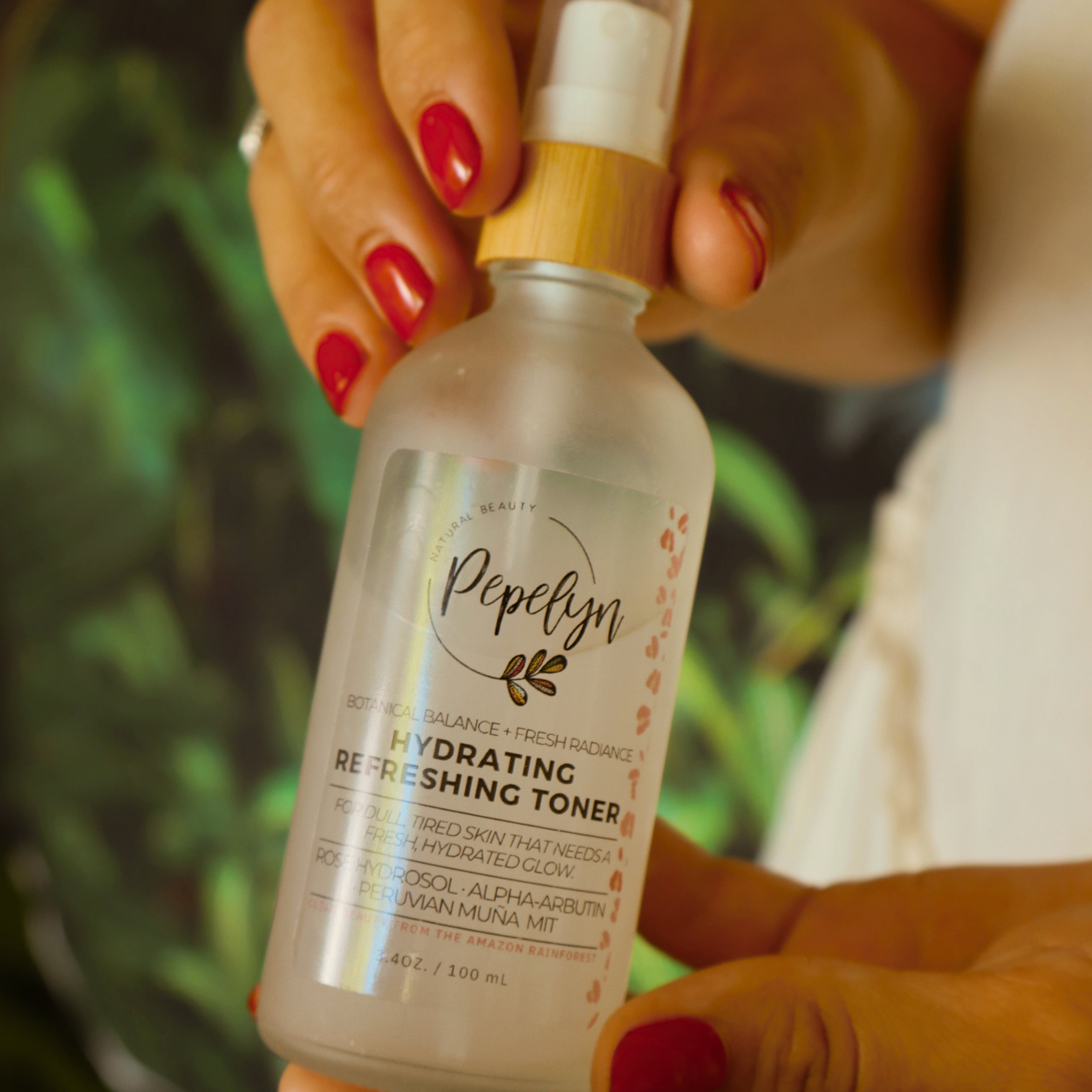 Hydrating refreshing Rose+ Quinoa Water toner